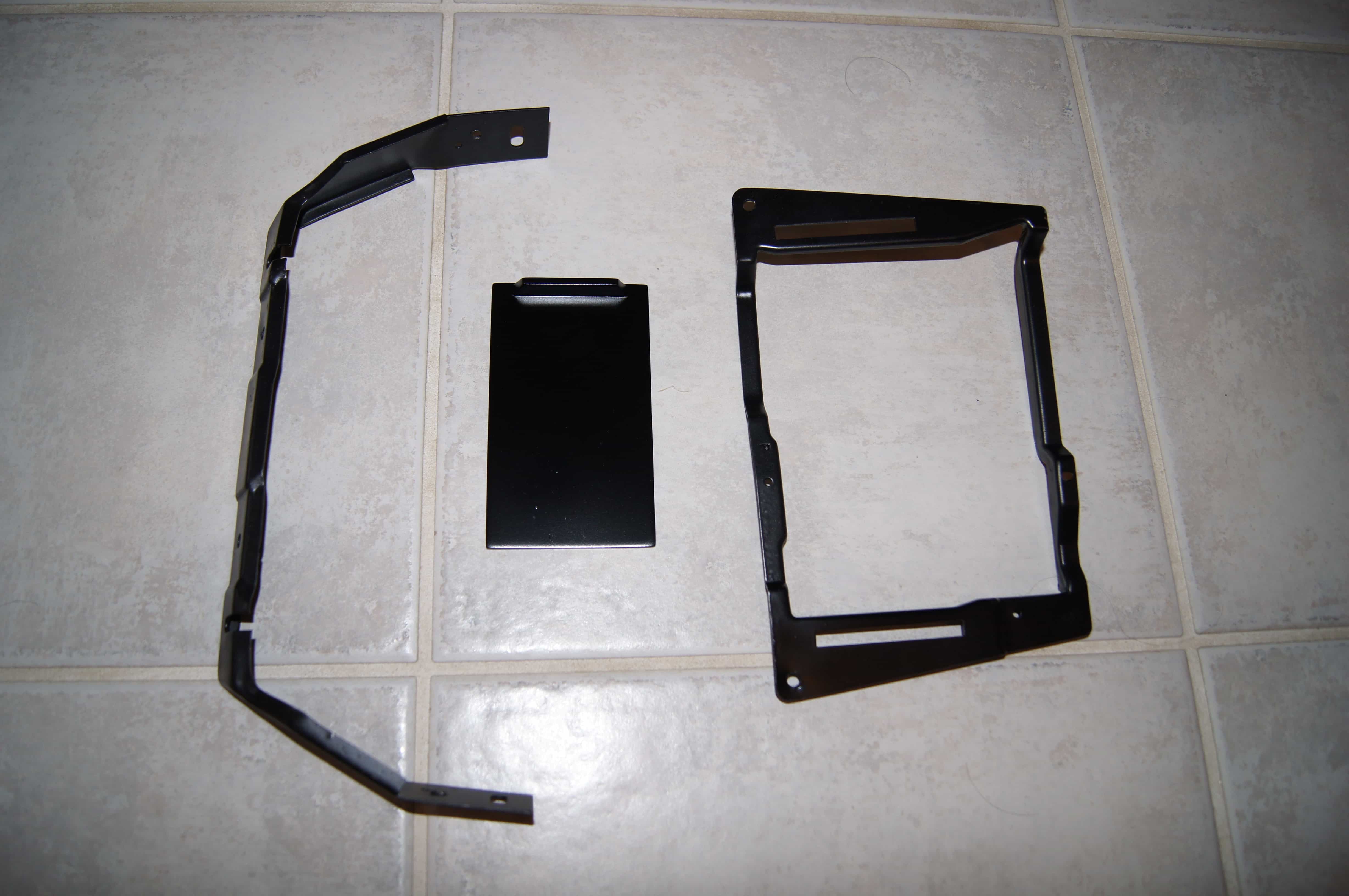 Console   restored metal parts